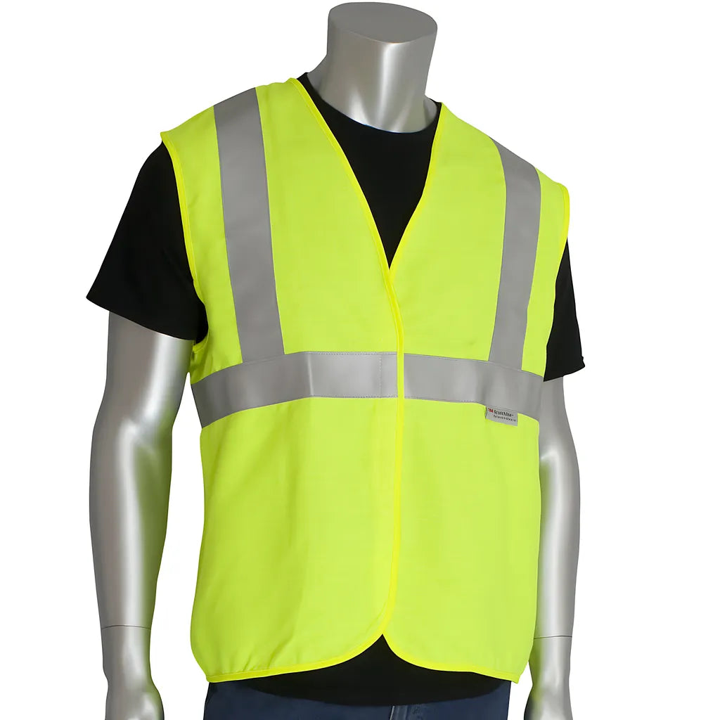 Pip 305-2200-2X Ansi Type R Class 2 Ar/Fr Solid Vest 305-2200-2X-14869