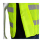Pip 305-5Pvfrly-L/Xl Ansi Type R Class 2 Fr Treated Solid Breakaway Vest 305-5PVFRLY-LXL-14921
