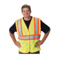 Pip 305-Mvfrly-S/M Ansi Type R Class 2 Fr Treated Two-Tone Mesh Vest 305-MVFRLY-SM-14979