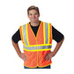 Pip 305-Mvfror-L/Xl Ansi Type R Class 2 Fr Treated Two-Tone Mesh Vest 305-MVFROR-LXL-14968