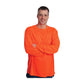 Pip 310-1100-Or/4X Non-Ansi Long Sleeve T-Shirt 310-1100-OR4X-15075