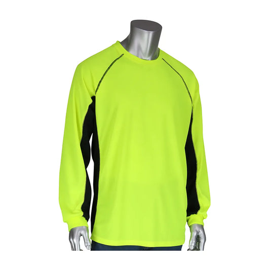 Pip 310-1150B-Ly/Xl Non-Ansi Long Sleeve T-Shirt With 50+ Upf Sun Protection, Insect Repellent Treatment And Black Trim 310-1150B-LYXL-15100