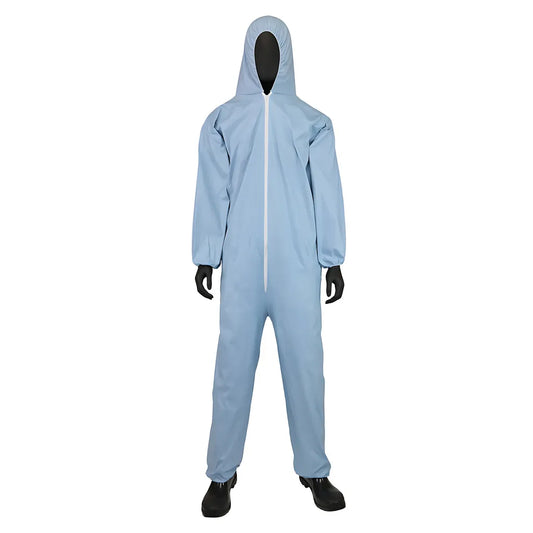 West Chester 3106/2Xl Posi-Wear Flame Resistant Coverall With Hood, Elastic Wrists And Ankles, 80 Gsm 31062XL-15113