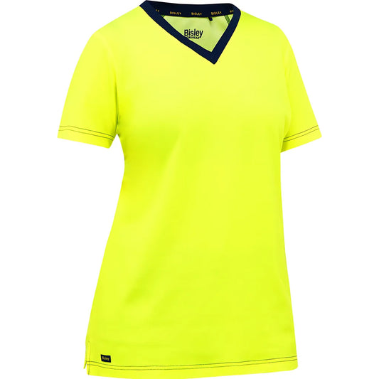 Bisley 310W1118-Y/2X Non-Ansi Women'S Short Sleeve T-Shirt 310W1118-Y2X-15256