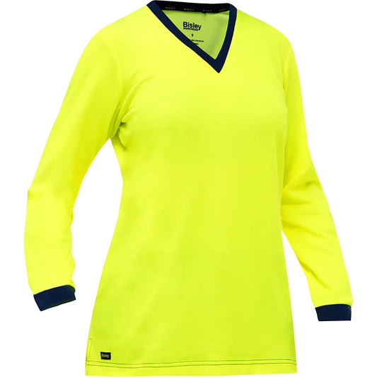 Bisley 310W6118-Y/2X Non-Ansi Women'S Long Sleeve Shirt 310W6118-Y2X-15280