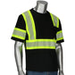 Pip 311-1655-Bk/4X Ansi Type 0 Class 1 Short Sleeve T-Shirt 311-1655-BK4X-15296
