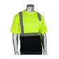 Pip 312-1250B-Ly/6X Ansi Type R Class 2 Short Sleeve T-Shirt With 50+ Upf Sun Protection And Black Bottom Front 312-1250B-LY6X-15364