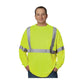 Pip 313-1300-Ly/S Ansi Type R Class 3 Long Sleeve T-Shirt 313-1300-LYS-15538