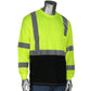 Pip 313-1390B-Ly/5X Ansi Type R Class 3 Long Sleeve T-Shirt With 50+ Upf Sun Protection And Black Bottom Front 313-1390B-LY5X-15635