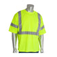 Pip 313-1400-Ly/L Ansi Type R Class 3 And Can/Csa Z96 X-Back Short Sleeve T-Shirt 313-1400-LYL-15664