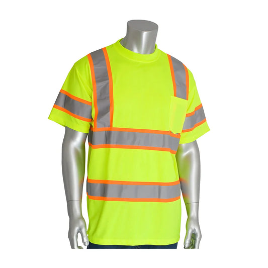 Pip 313-Cntsply-2X Ansi Type R Class 3 Two-Tone T-Shirt 313-CNTSPLY-2X-15774