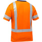 Bisley 313M1118H-Y/5X Ansi Type R Class 3 Short Sleeve T-Shirt 313M1118H-Y5X-15803
