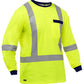 Bisley 313M6118X-Y/5X Ansi Type R Class 3 And Csa Z96 X-Back Long Sleeve Shirt 313M6118X-Y5X-15882