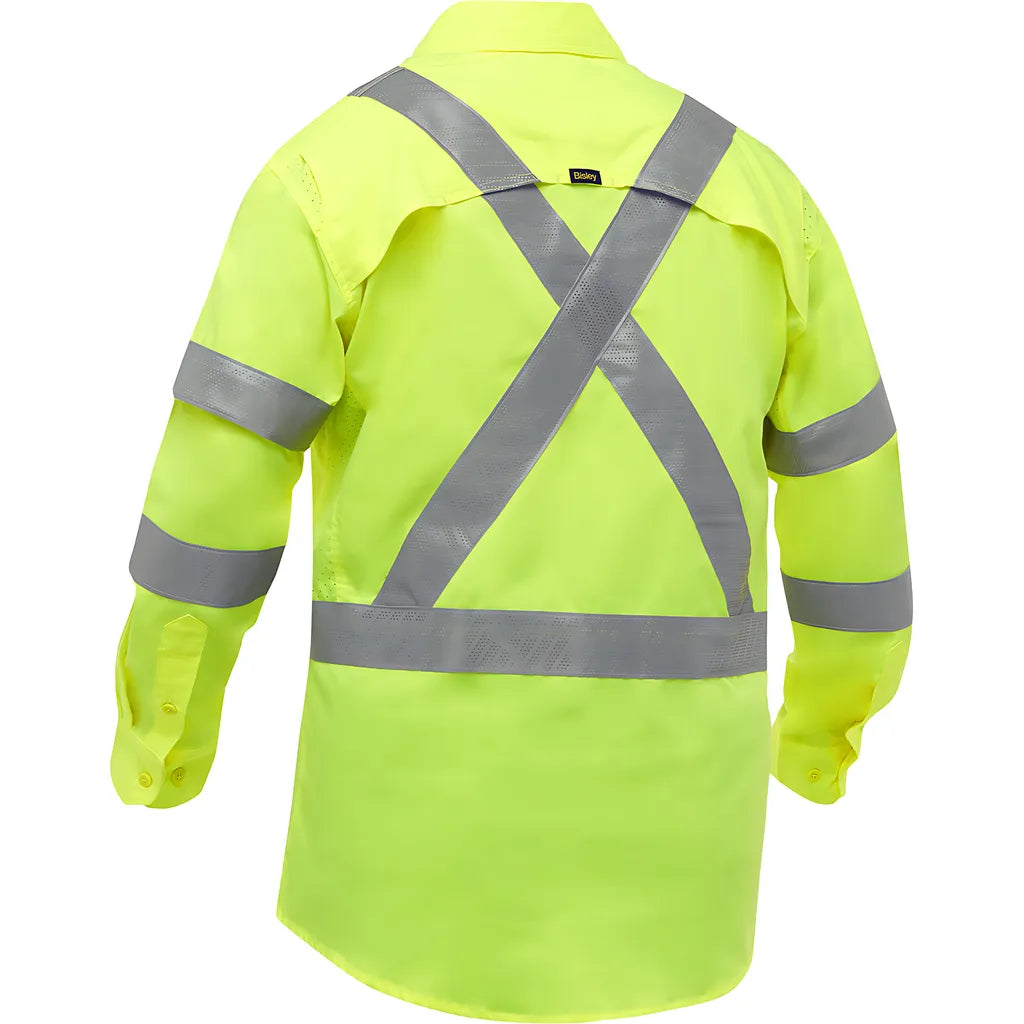 Bisley 313M6490X-Y/5X Ansi Type R Class 3 And Csa Z96 X-Back Long Sleeve Work Shirt With X-Airflow 313M6490X-Y5X-15930