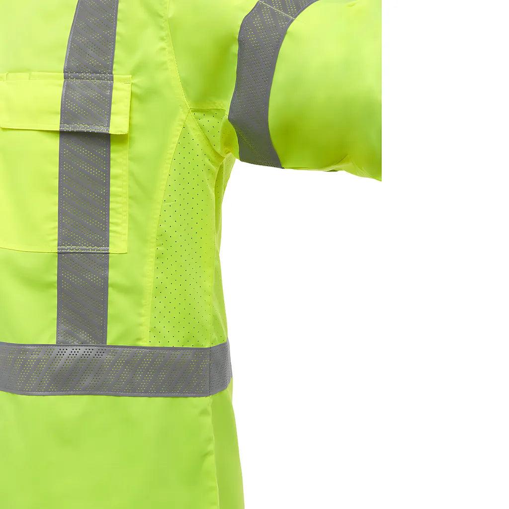 Bisley 313M6490X-Y/S Ansi Type R Class 3 And Csa Z96 X-Back Long Sleeve Work Shirt With X-Airflow 313M6490X-YS-15910