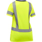 Bisley 313W1118H-Y/M Ansi Type R Class 2 Women'S Short Sleeve T-Shirt 313W1118H-YM-15999