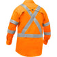 Bisley 313W6490X-O/3X Ansi Type R Class 3 And Csa Z96 X-Back Women'S Long Sleeve Work Shirt With X-Airflow 313W6490X-O3X-16077