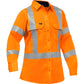 Bisley 313W6490X-O/S Ansi Type R Class 3 And Csa Z96 X-Back Women'S Long Sleeve Work Shirt With X-Airflow 313W6490X-OS-16064