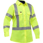 Bisley 313W6490X-Y/S Ansi Type R Class 3 And Csa Z96 X-Back Women'S Long Sleeve Work Shirt With X-Airflow 313W6490X-YS-16074