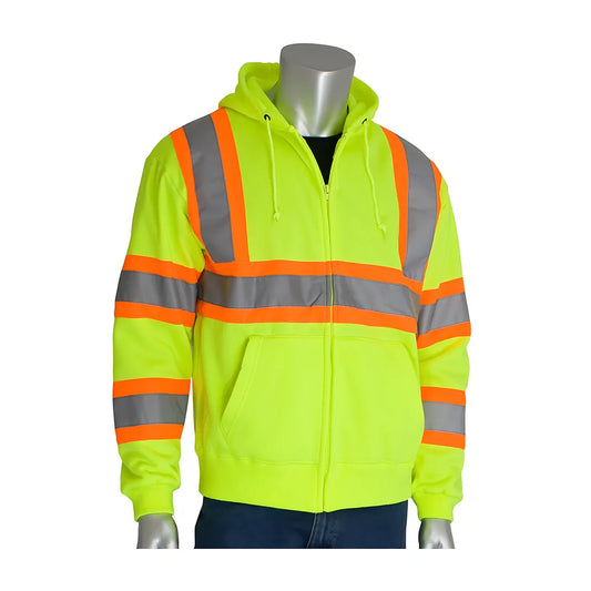 Pip 323-Hssply-5X Ansi Type R Class 3 Two-Tone Hoodie 323-HSSPLY-5X-16570