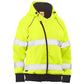 Bisley 323W6819T-Yel/M Ansi Type R Class 2 Women'S Contoured Full Zip Hooded Sweatshirt With Sherpa Lining 323W6819T-YELM-16602