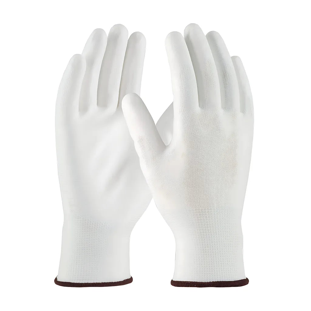 Pip 33-115/L Seamless Knit Polyester Glove With Polyurethane Coated Flat Grip On Palm & Fingers 33-115L-16624