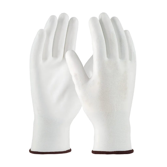 Pip 33-115/M Seamless Knit Polyester Glove With Polyurethane Coated Flat Grip On Palm & Fingers 33-115M-16622