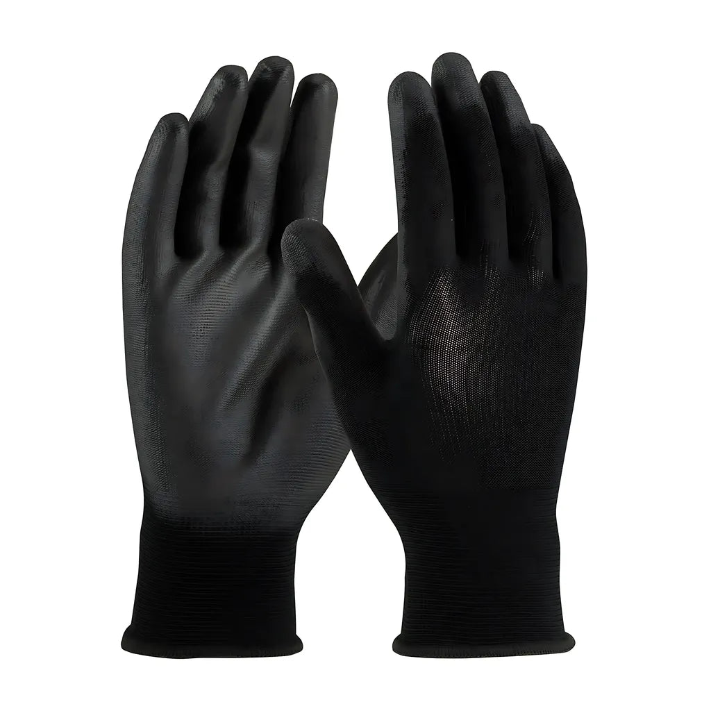 Pip 33-B115/L Seamless Knit Polyester Glove With Polyurethane Coated Flat Grip On Palm & Fingers 33-B115L-17230