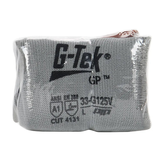 G-Tek 33-G125V/Xxxl Seamless Knit Nylon Blend Glove With Polyurethane Coated Flat Grip On Palm & Fingers - Vend-Ready 33-G125VXXXL-17288