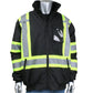 Pip 331-1745X-Bk/5Xl Ansi Type O Class 1 And Can/Csa Z96 Two-Tone X-Back Full Zip Bomber Jacket 331-1745X-BK5XL-16656