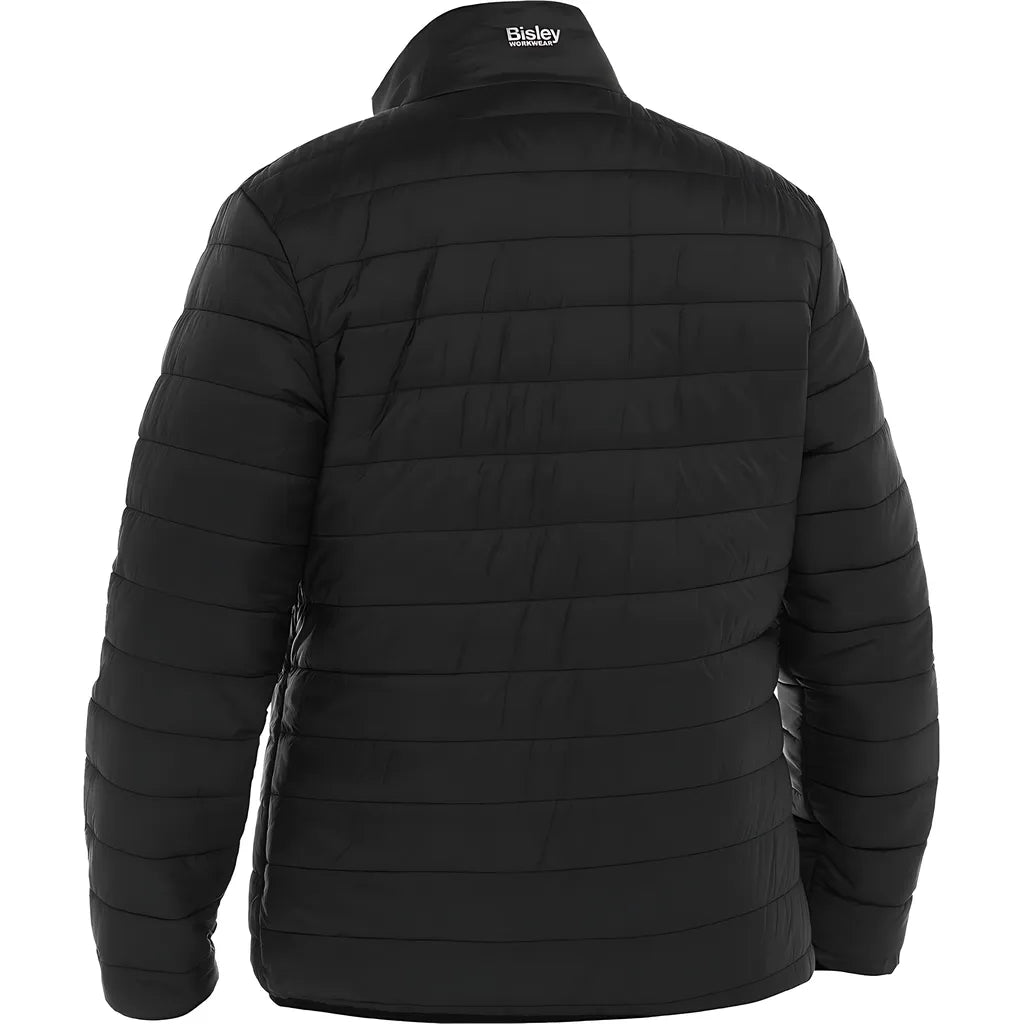 Bisley 333W6350H-Yel/M Ansi Type R Class 3 Women'S Contoured Reversible Puffer Jacket 333W6350H-YELM-17180
