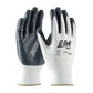 G-Tek 34-225/L Economy Seamless Knit Nylon Glove With Solid Nitrile Coated Smooth Grip On Palm & Fingers 34-225L-17353