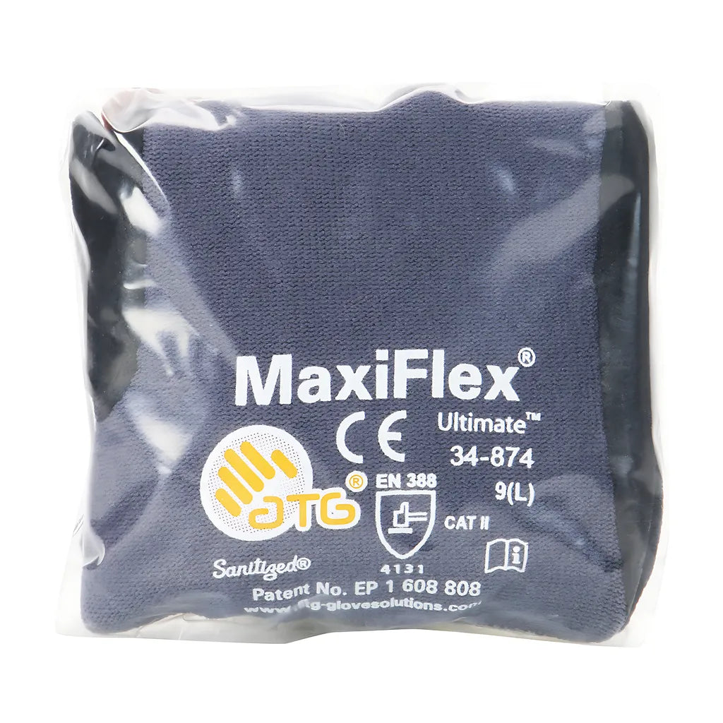 Atg 34-874V/Xxxl Seamless Knit Nylon / Elastane Glove With Nitrile Coated Microfoam Grip On Palm & Fingers - Vend-Ready 34-874VXXXL-17908