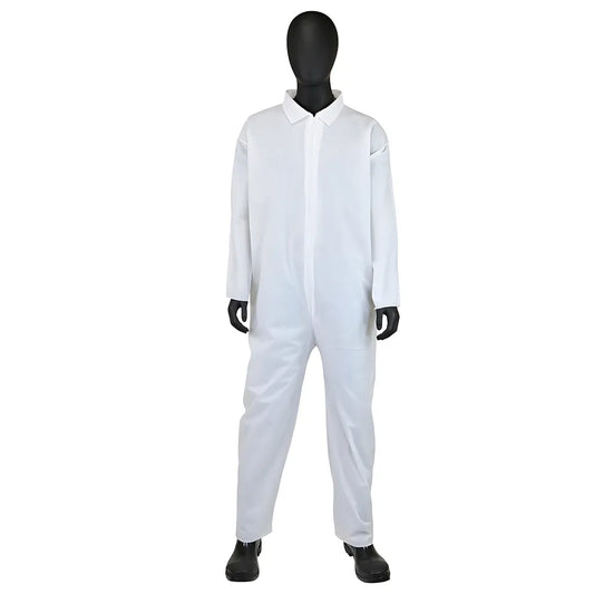 West Chester 3400/L Pe Laminate Basic Coverall, 47 Gsm 3400L-17308