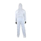 West Chester 3409/Xxl Pe Laminate Coverall With Elastic Wrist & Ankle With Attached Hood & Boot, 47 Gsm 3409XXL-17334