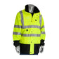 Pip 343-1756-Yel/2X Ansi Type R Class 3 7-In-1 All Conditions Coat With Inner Jacket And Vest Combination 343-1756-YEL2X-17473