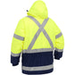 Bisley 343M6450X-Ylnv/L Ansi Type R Class 3 And Csa Z96 Class 2 X-Back Extreme Cold Jacket With Navy Bottom 343M6450X-YLNVL-17543