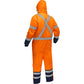 Bisley 344M6453X-Ornv/2X Ansi Type R Class 3 Extreme Cold Coverall With X-Back 344M6453X-ORNV2X-17608