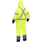 Bisley 344M6453X-Ylnv/L Ansi Type R Class 3 Extreme Cold Coverall With X-Back 344M6453X-YLNVL-17638