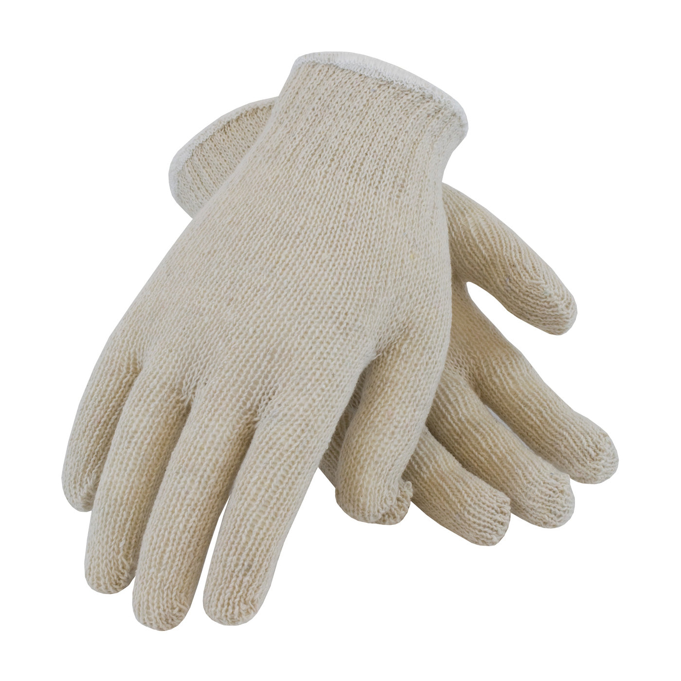 PIP 35-C103/L Economy Weight Seamless Knit Cotton/Polyester Glove - Natural
