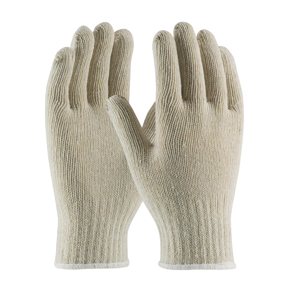 Pip 35-C110/L Medium Weight Seamless Knit Cotton/Polyester Glove - 7 Gauge Natural 35-C110L-18314