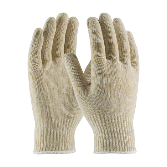 PIP 35-C2110/L Medium Weight Seamless Knit Cotton/Polyester Glove - 10 Gauge Natural