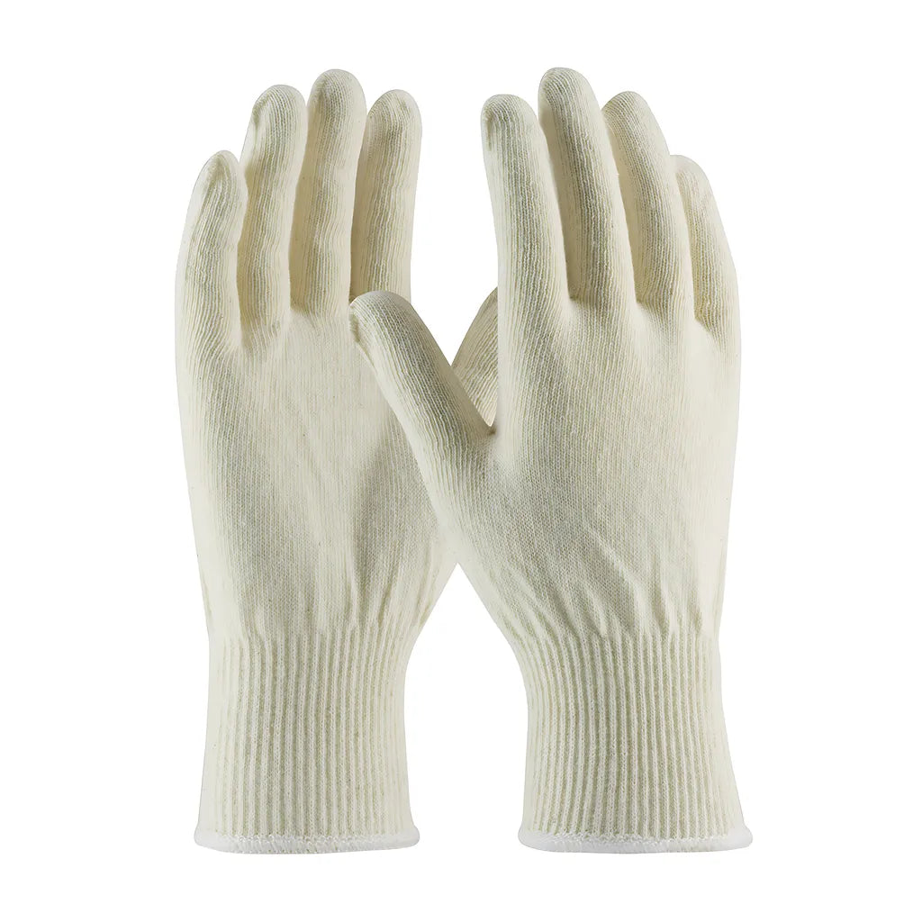 Pip 35-C2113/L Light Weight Seamless Knit Cotton/Polyester Glove - 13 Gauge Natural 35-C2113L-18323