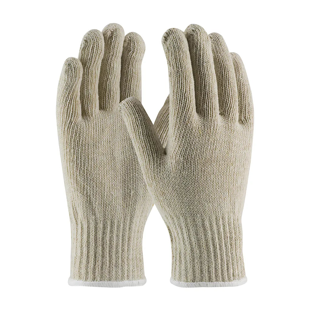 Pip 35-C410/L Heavy Weight Seamless Knit Cotton/Polyester Glove - Natural 35-C410L-18326