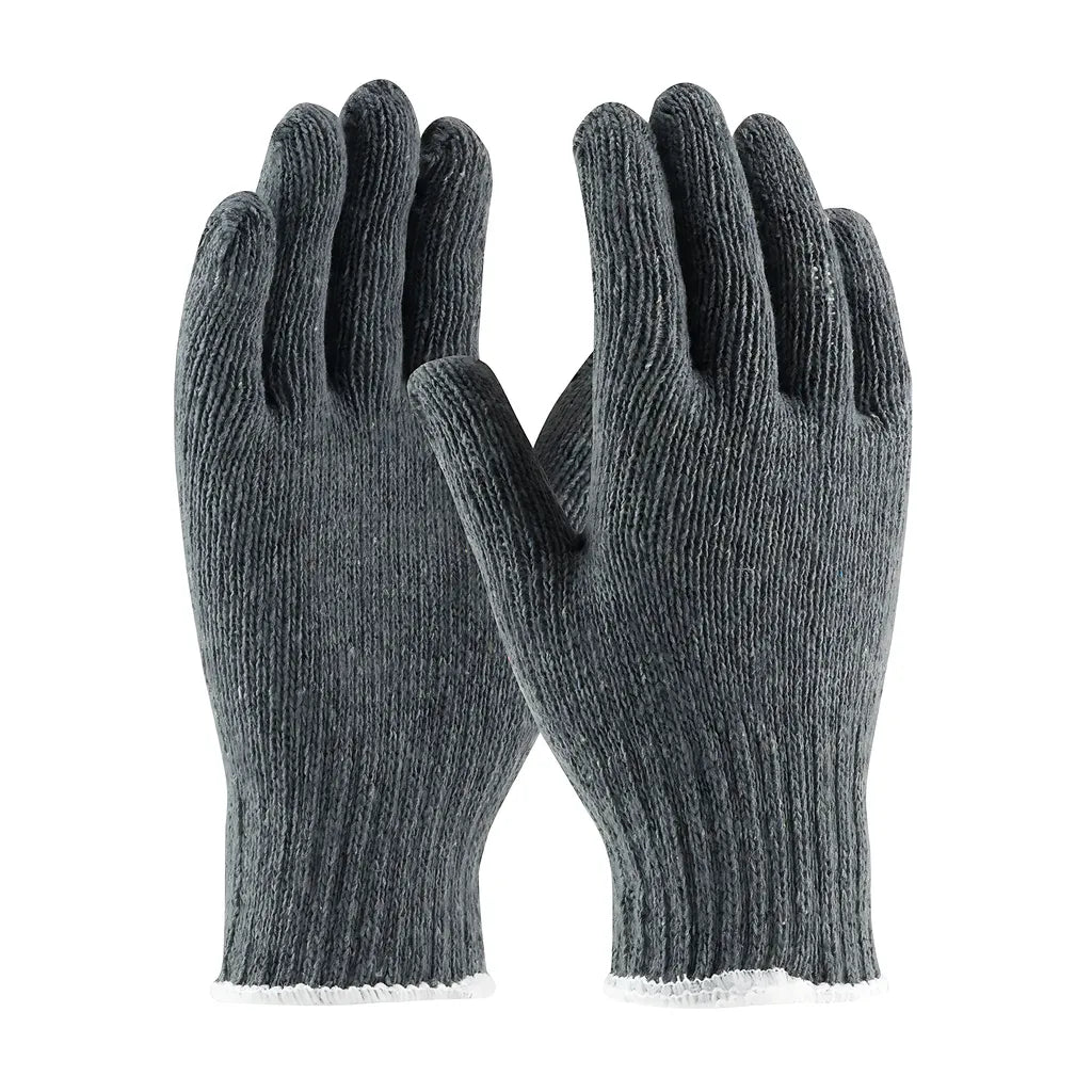 Pip 35-C500/M Medium Weight Seamless Knit Cotton/Polyester Glove - Gray 35-C500M-18328