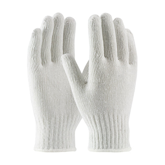 PIP 35-CB110/L Medium Weight Seamless Knit Cotton/Polyester Glove - White
