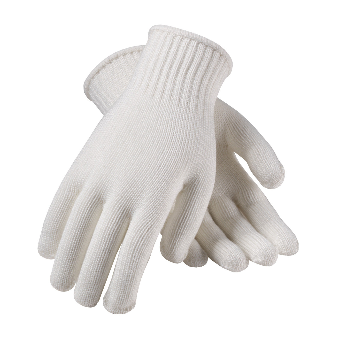 PIP 35-CB110/L Medium Weight Seamless Knit Cotton/Polyester Glove - White