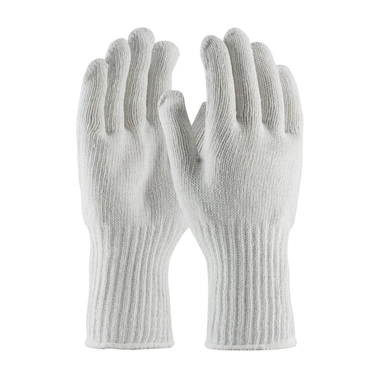 PIP 35-CB604/L Extra Heavy Weight Seamless Knit Cotton/Polyester Glove - White with Extended Cuff