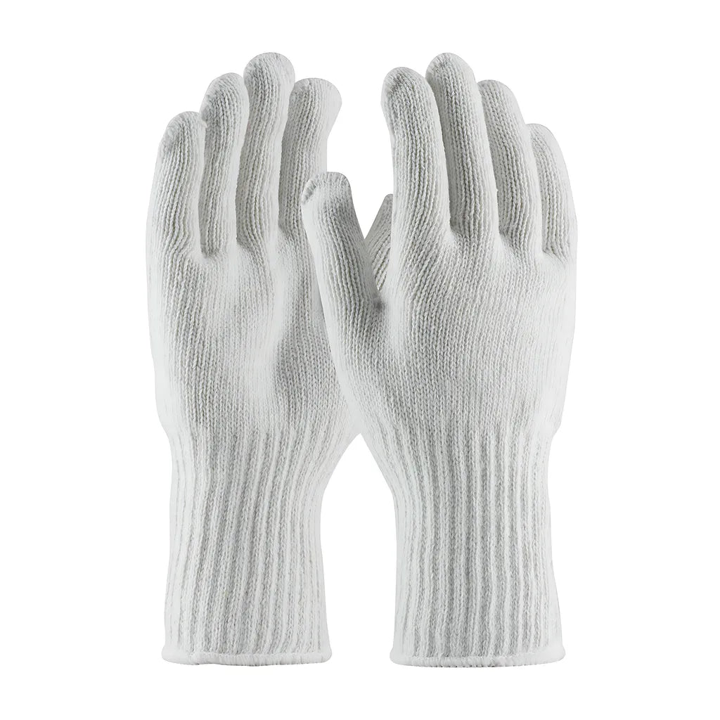 Pip 35-Cb604/L Extra Heavy Weight Seamless Knit Cotton/Polyester Glove - White With Extended Cuff 35-CB604L-18339