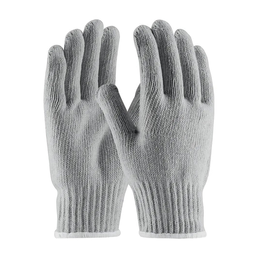 Pip 35-G410/L Heavy Weight Seamless Knit Cotton/Polyester Glove - Gray 35-G410L-18341